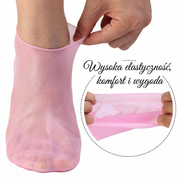 AquaStopki - silikonowe skarpetki do pielęgnacji stóp